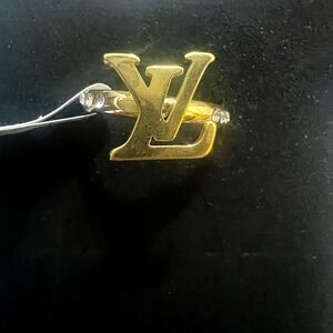 Louis Vuitton Gold Logo Ring